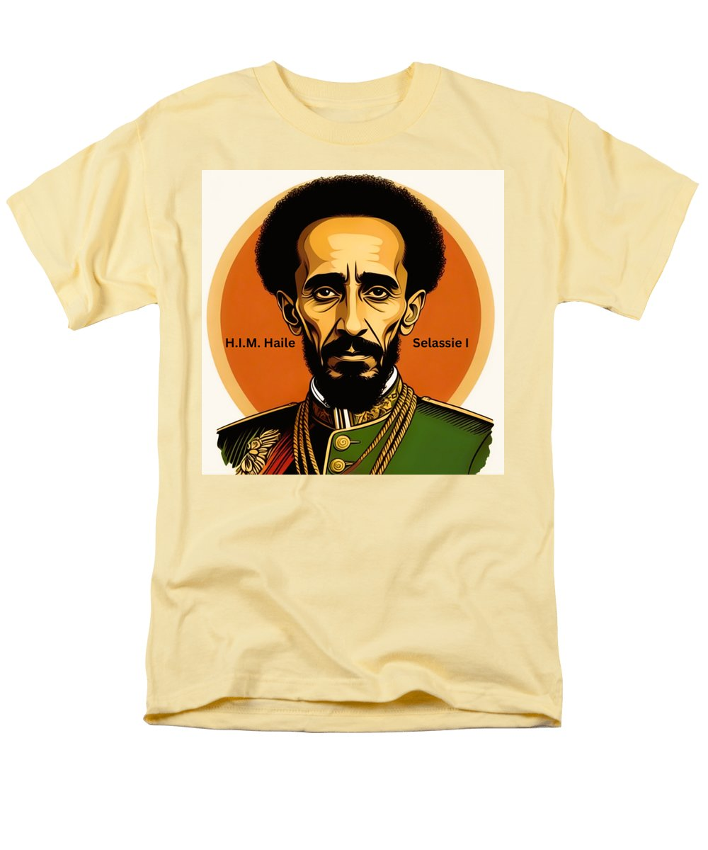 HIM Haile Selassie I Short Sleeve T Shirt
