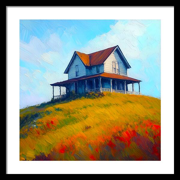 Tropic Serenity: A Hillside Perspective (18 Pieces of Art)