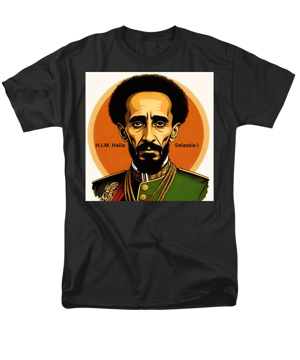 HIM Haile Selassie I Short Sleeve T Shirt