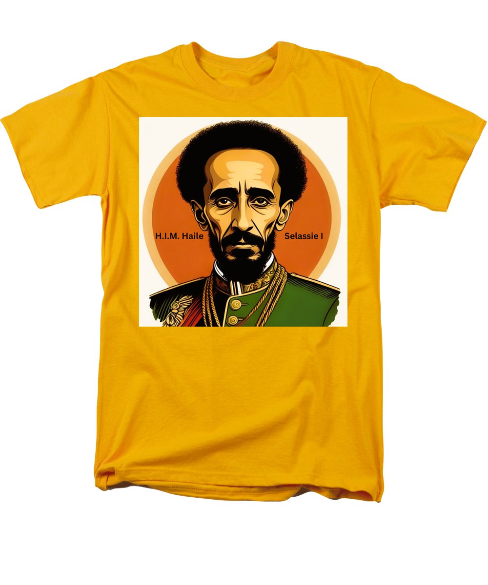 HIM Haile Selassie I Short Sleeve T Shirt