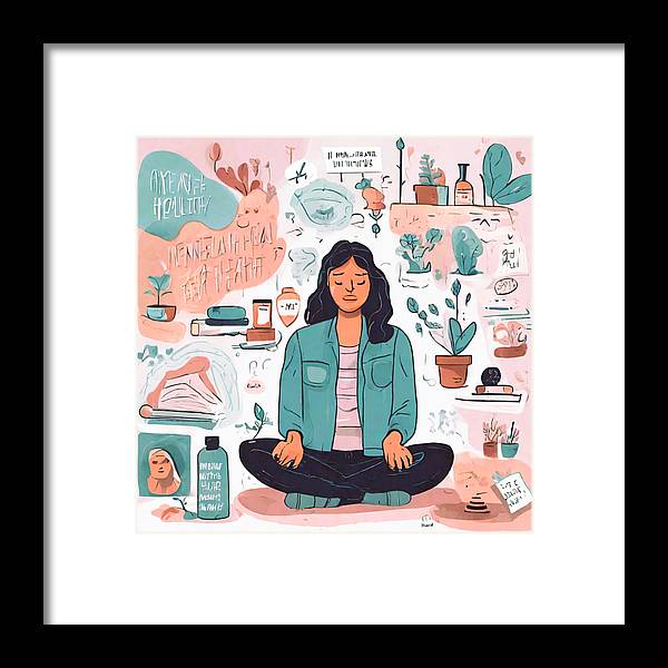 Mindful Wellness Framed