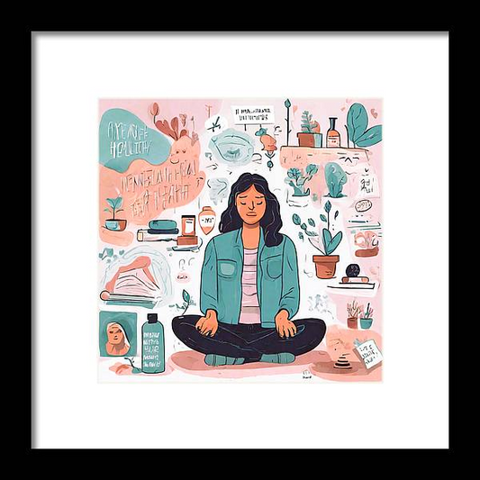 Mindful Wellness Framed