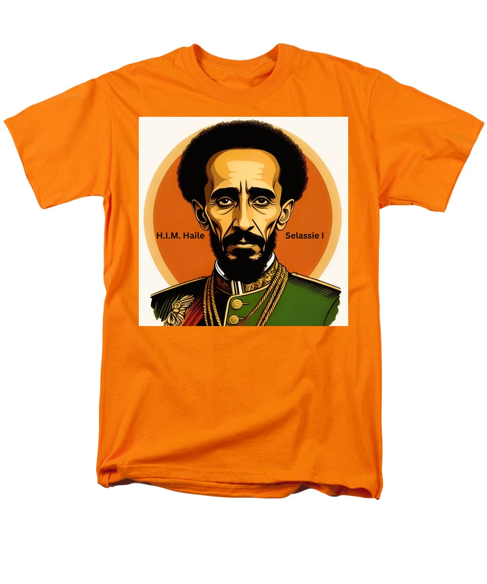 HIM Haile Selassie I Short Sleeve T Shirt
