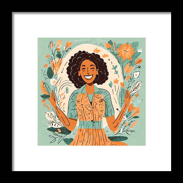 Mindful Wellness Framed